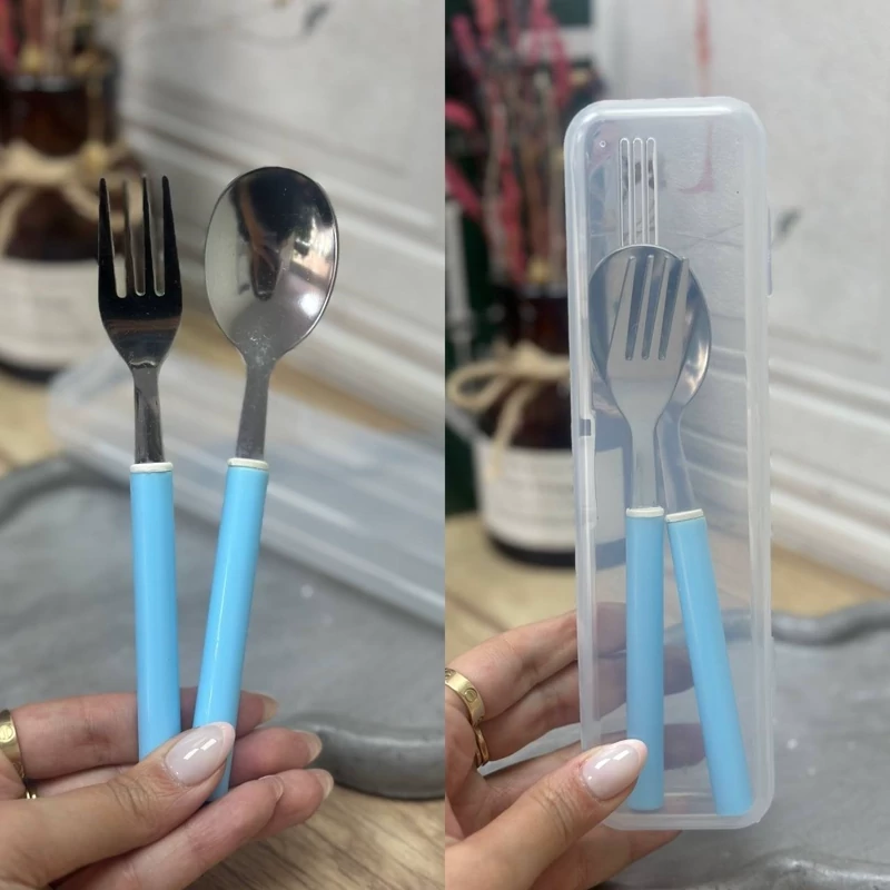 قاشق و چنگال کودک یک بسته