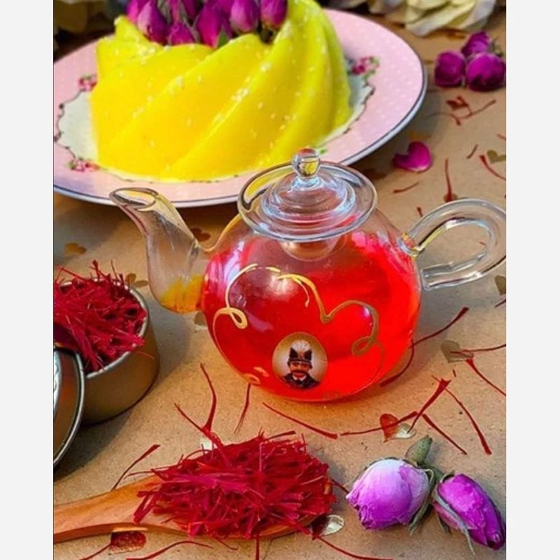 قوری زعفران پیرکس