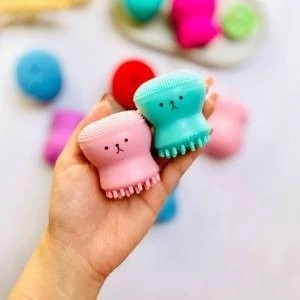 فیس براش سیلیکونی هشت پا یک عدد
