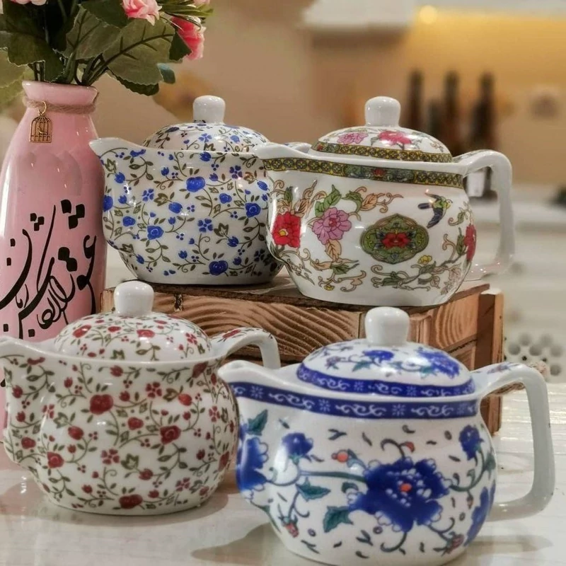 قوری دسته بغل یک عدد