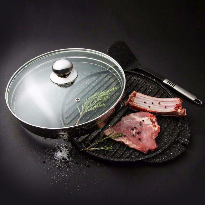 تابه گریل سایز 28 دوطرفه