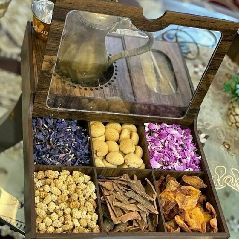 جعبه چوبی تی بگ وارمردار یک عددی کدعبد