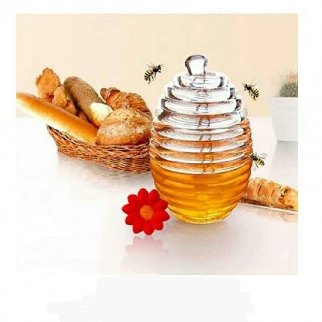 ظرف عسل خوری آکرولیک بسته یک عددی