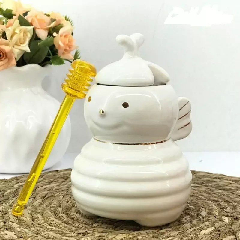 عسل خوری سرامیکی طرح زنبوری