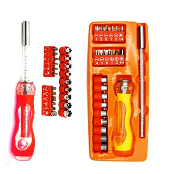 ست آچار بکس و پیچ گوشتی 25 تکه JL 1039