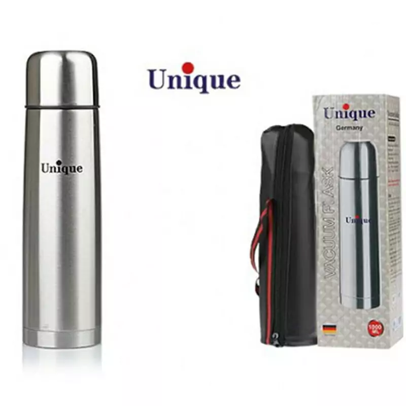 فلاسک دوجداره کاوردار یونیک Unique نیم لیتر