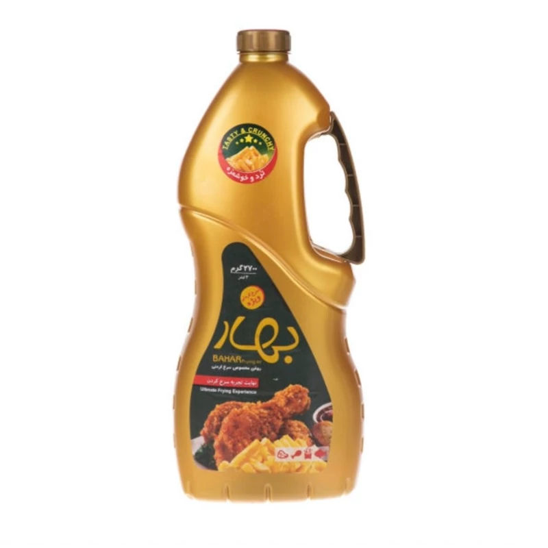 روغن سرخ کردنی  کم جذب بهار 2 لیتری موجوداست