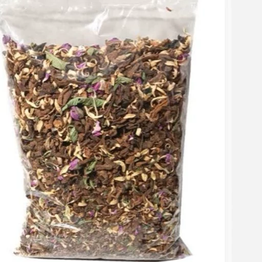 چای میوه ای خوشمزه وزن 500 گرم موجود است