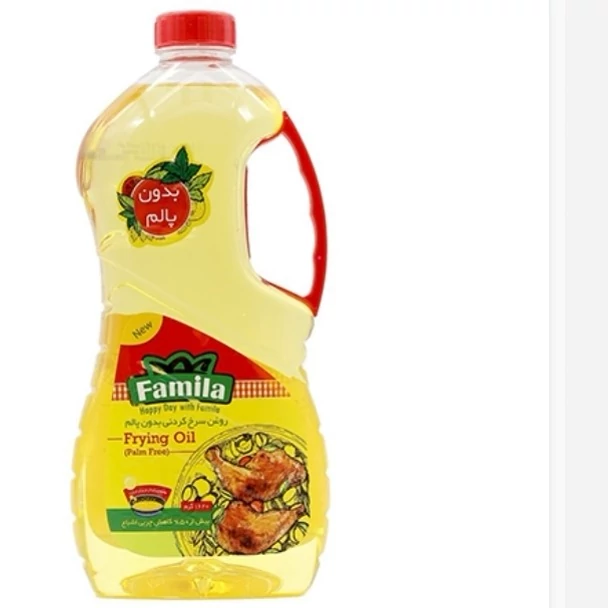 روغن سرخ کردنی بدون پالم فامیلا 2 لیتر موجوده