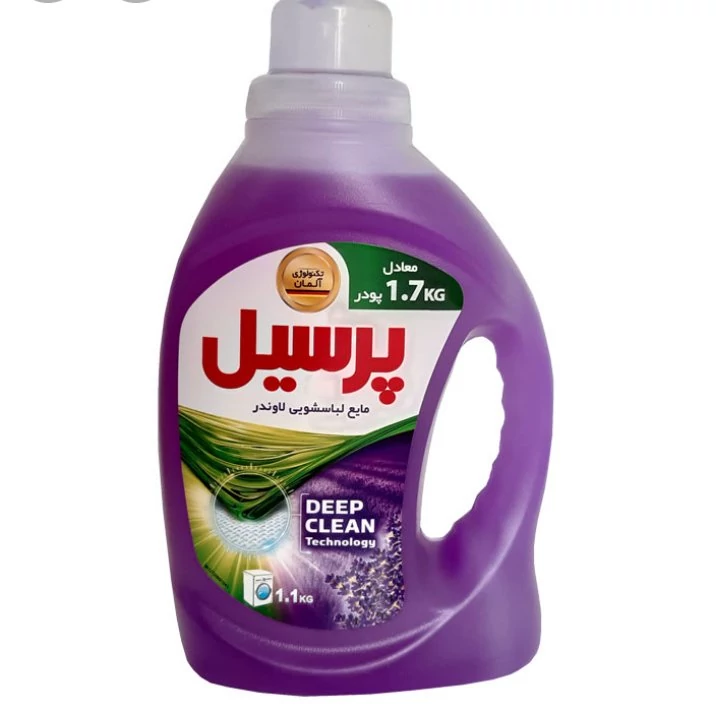 مایع لباسشویی ماشینی پرسیل لاوندر صورتی 1. 1 کیلو ارسال رایگان