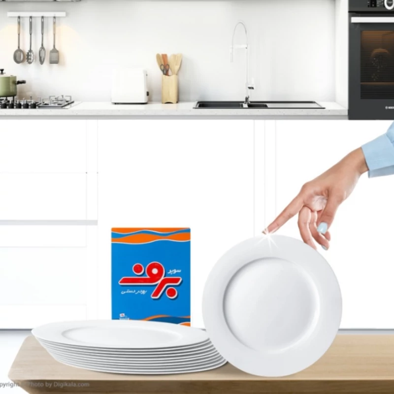 پودر لباسشویی دستی برف وزن 500گرم اصلی