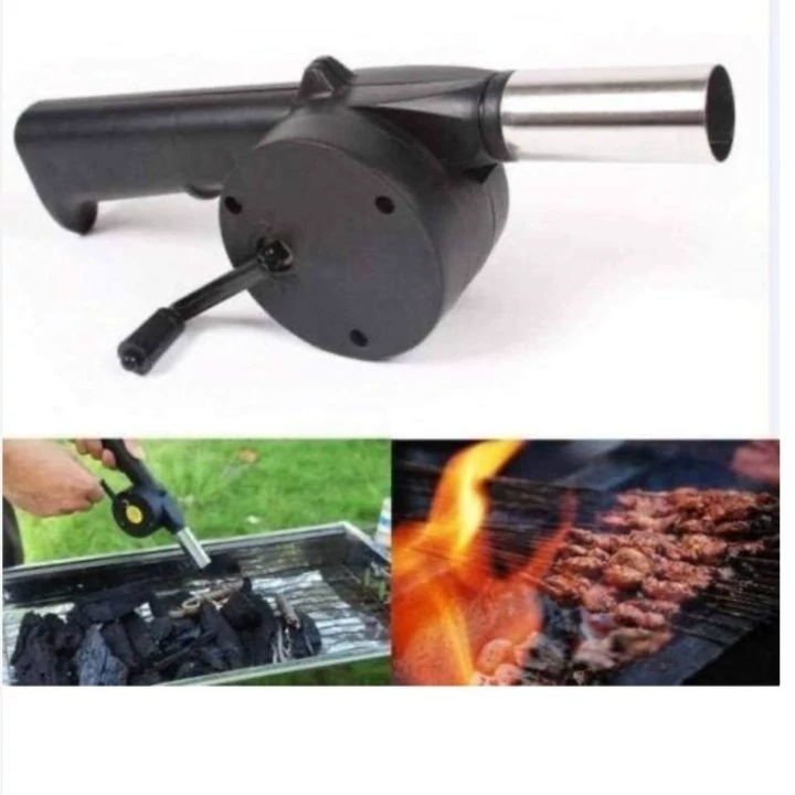فن دستی باربیکو یابادزن ذغالی مدل تفنگی کد2