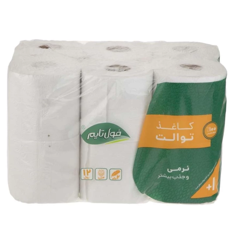 دستمال توالت فول تایم 12 رول