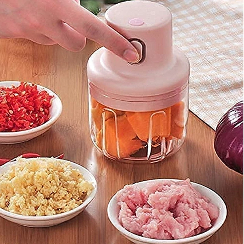 خردکن شارژی انواع میوه تیغه ضد زنگ کد1