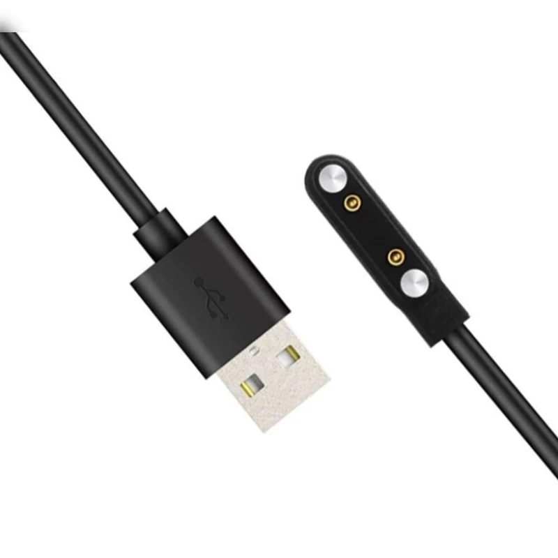 کابل شارژ ساعت هوشمند 02 کیفیت خوب فاصله دوتا خار 4 میل