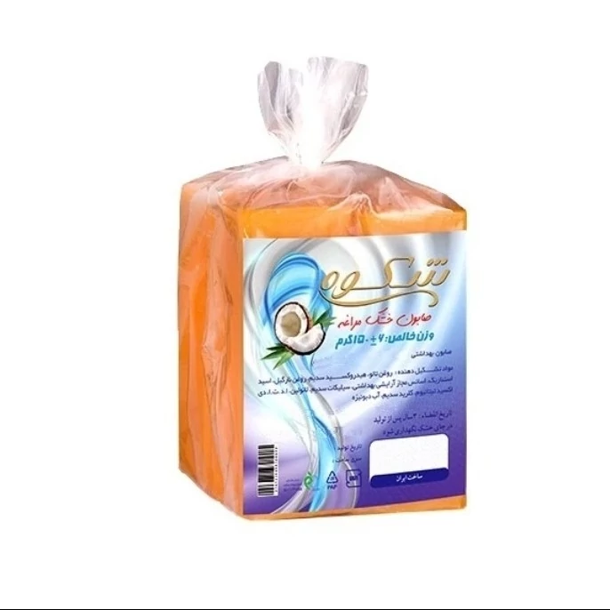 صابون حمام شکوه طرح مراغه وزن 160 گرم بسته 4 عددی
