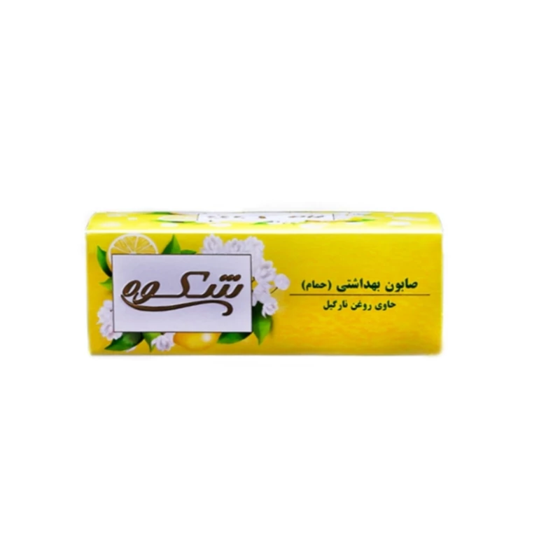 صابون حمام شکوه حاوی روغن نارگیل 6 عددی