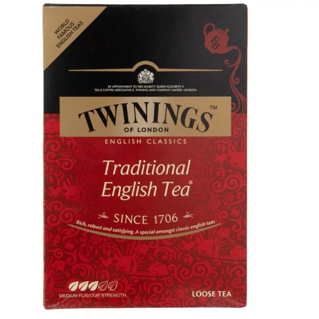 چای سیاه سنتی انگلیسی توینینگز مقدار 450 گرم صددرصد اصلی