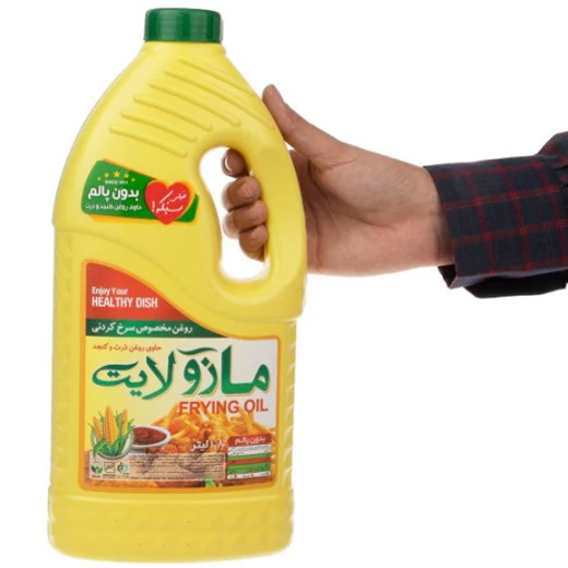 روغن سرخ کردنی کنجد مازولایت اصلی 1.35 لیتر اصلی با بطری روشن ارسال میشه